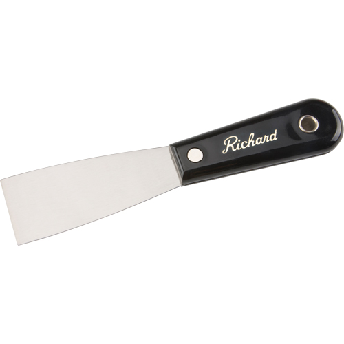 Putty Knife Stiff, Steel Blade, 1-1/2" Wide, Polypropylene Handle Sécurité Médic