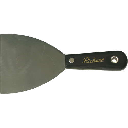 Putty Knife Stiff Steel, 4", Steel Blade Sécurité Médic