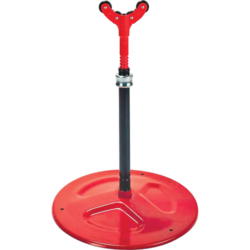 Adjustable Pipe Support #46, 59-84 cm Height Adjustment, 150 mm Max. Pipe Capacity, 2500 lbs. Max. Weight Capacity Sécurité Médic