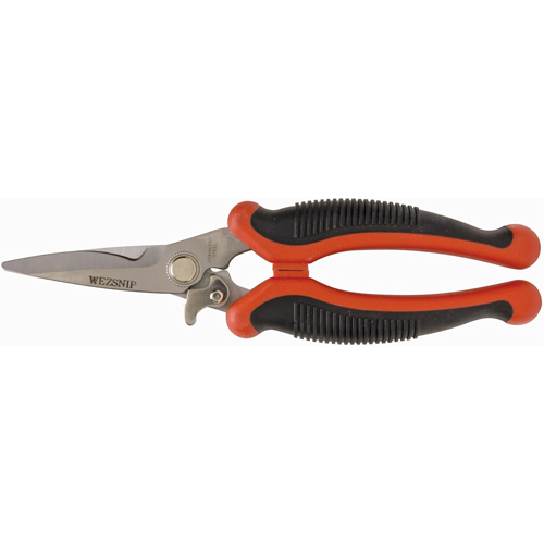 Easy Snip Utility Shear, 4" Cut Length, Straight Handle Sécurité Médic