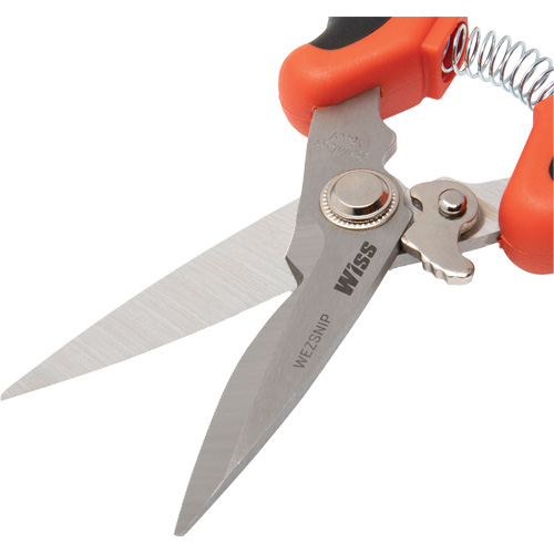 Easy Snip Utility Shear, 4" Cut Length, Straight Handle Sécurité Médic