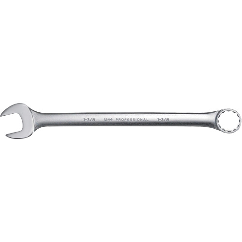 Cl&eacute; mixte, 12 pans, 1-3/8", Fini Satin Sécurité Médic
