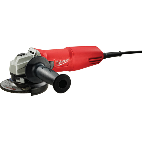 Angle Grinders, 4 1/2", 120 V, 7 A, 11000 RPM Sécurité Médic