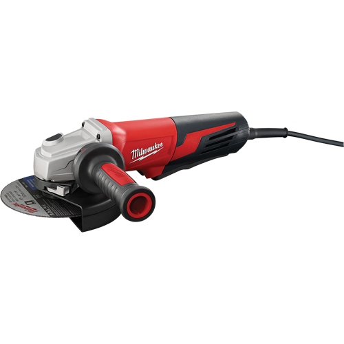 Angle Grinders With Lock-On, 6", 120 V, 12 A, 9000 RPM Sécurité Médic