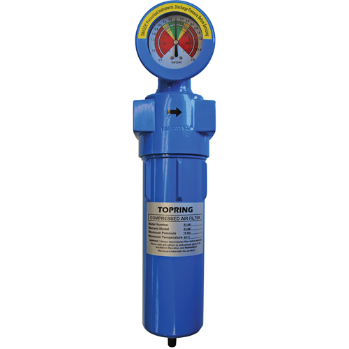 Filtres &agrave; air comprim&eacute;, Modulaire, 2" NPT, Drain Automatique Sécurité Médic