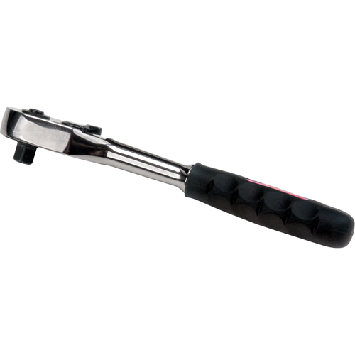Quick-Release Rubber Grip Ratchet Wrench, 1/4" Drive, Rubber Handle Sécurité Médic