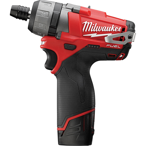 M12 Fuel Hex 2-Speed Screwdriver Kit, 1/4", 12 V, 325 in-lbs Max. Torque, Lithium-Ion Battery Sécurité Médic
