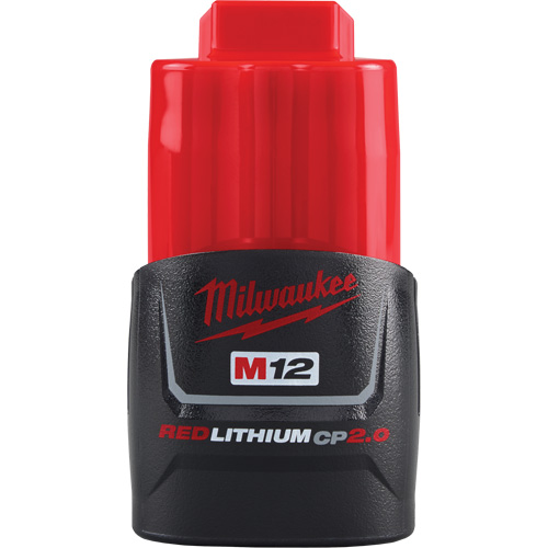 Bloc-piles M12 Redlithium 2.0, Lithium-ion, 12 V, 2 A Sécurité Médic