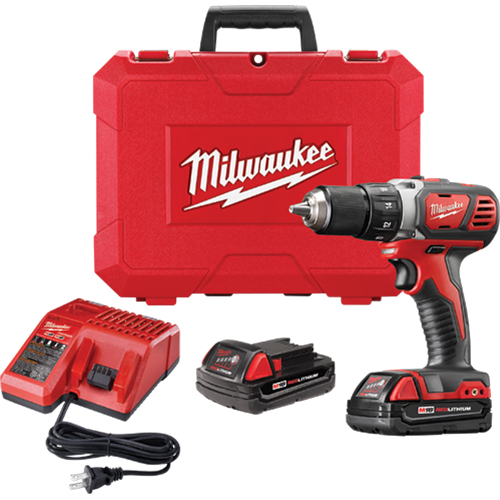 Ensemble perceuses/visseuses compactes M18, Lithium-ion, 18 V, Mandrin 1/2", Couple 500 lb-po Sécurité Médic