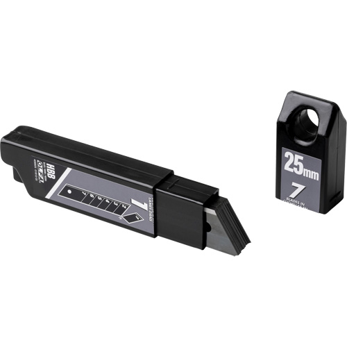 Ultra-Sharp Black Replacement Blades, Snap-Off Style Sécurité Médic