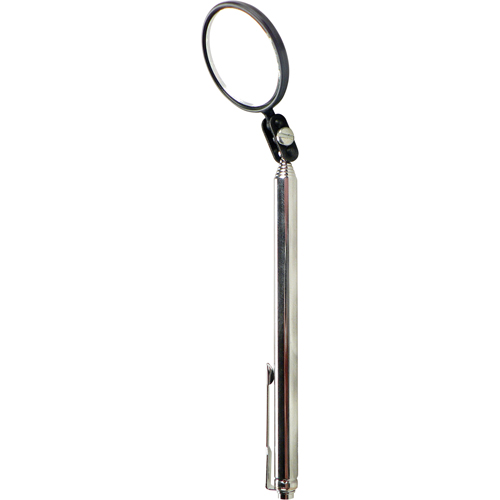 Inspection Mirror, Circular, 1-1/2" L x 1-1/2" W, Telescopic Sécurité Médic