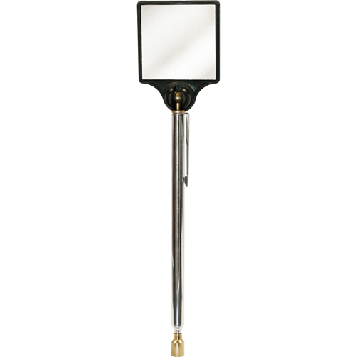 Inspection Magnetic Mirror, Square, 2" L x 2" W, Telescopic Sécurité Médic