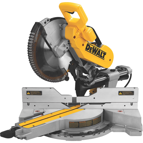 12" Double Bevel Sliding Compound Mitre Saw, 12", 15 A, 120 V Sécurité Médic
