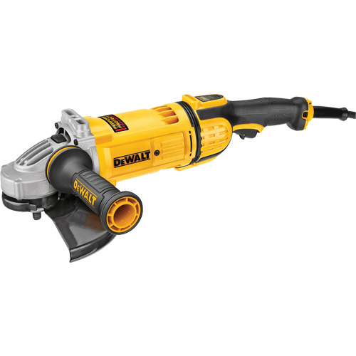Grande meuleuse d'angle &agrave; palette No Lock-On, 9", 120 V, 15 A, 6500 Tr/min Sécurité Médic
