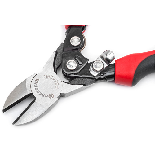 Pro Series Dual Material Diagonal Compound Action Cutting Pliers, 8" L Sécurité Médic