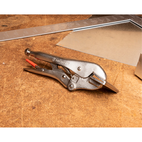 Locking Sheet Metal Clamp, 8" Length Sécurité Médic