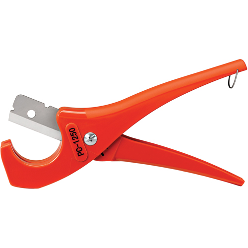 Single Stroke Plastic Pipe & Tubing Cutter No.PC-1250, 1/8" - 1-5/8" Capacity Sécurité Médic