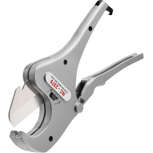 Ratchet Action Plastic Pipe & Tubing Cutter #RC-2375, 1/8" - 2-3/8" Capacity Sécurité Médic