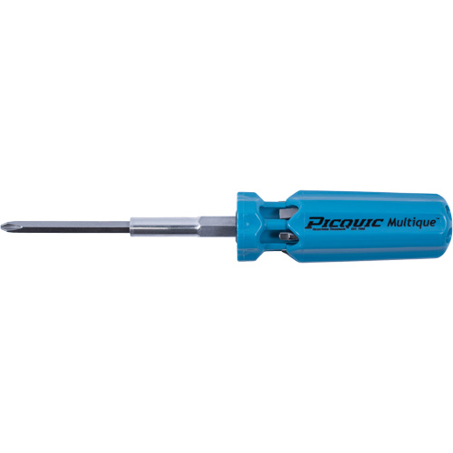 Multique Multi-Bit Screwdrivers, 2-1/2" L Sécurité Médic