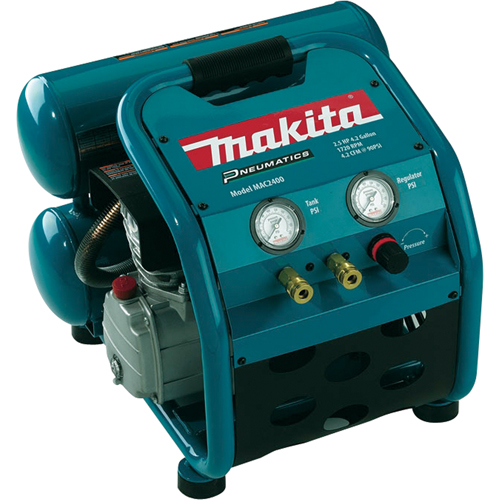 Air Compressors, Electric, 3.3 Gal. (4 US Gal.), 130 PSI, 120/1 V Sécurité Médic