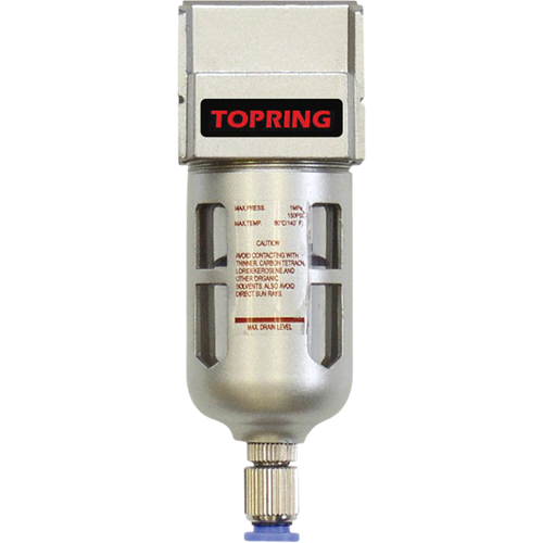 Filters, Modular, 1/4" NPT, Semi-Automatic Drain, For Water Sécurité Médic