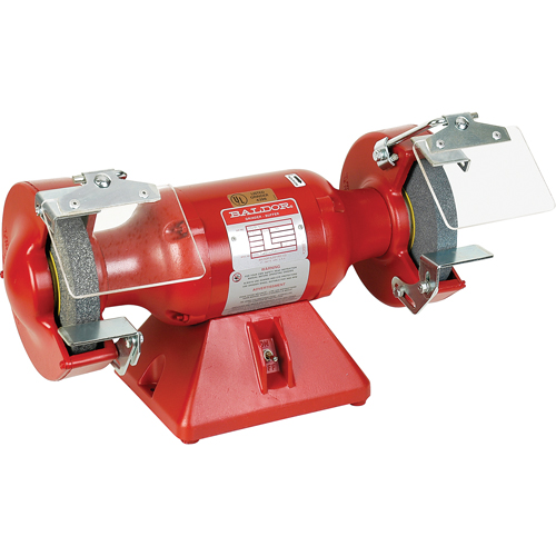 Industrial Bench Grinder, 7" Wheel Diameter, 0.5 HP, 3600 RPM Sécurité Médic