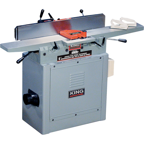 6" Industrial Jointers- Spiral cutterhead Sécurité Médic