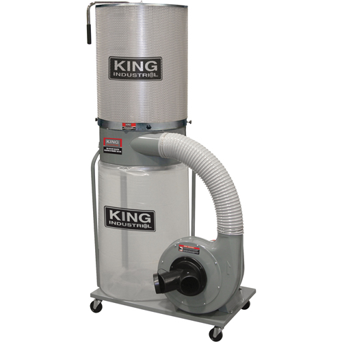 Dust Collectors with Canister Filter, 38" x 27" x 70" Sécurité Médic