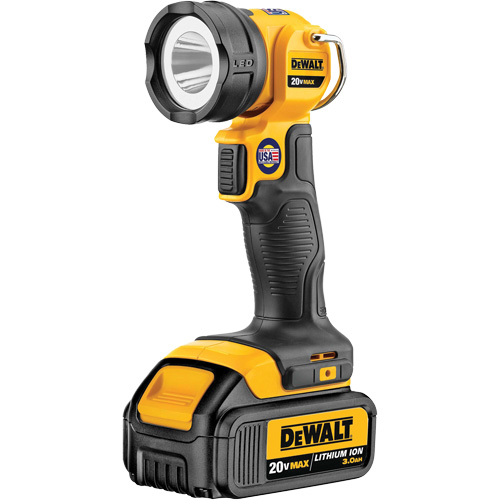 Max Work Light, LED, 110 Lumens, 11 Hrs. Run Time, Rechargeable Battery, Plastic Sécurité Médic
