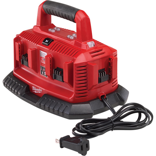 M18 Six Pack Sequential Charger, 18 V, Lithium-Ion Sécurité Médic