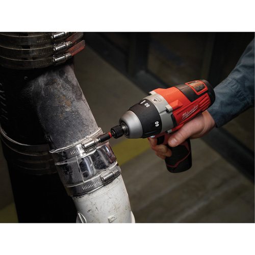 Tournevis sans fil sans moyeu M12 (outil seulement), Lithium-ion, 12 V, Couple 80 lb-po Sécurité Médic