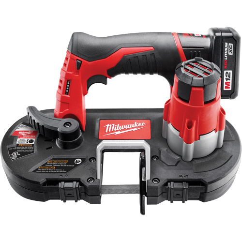 Trousse de scie &agrave; ruban sous-compacte sans fil M12, 12 V, 1-5/8" Capacit&eacute; Sécurité Médic