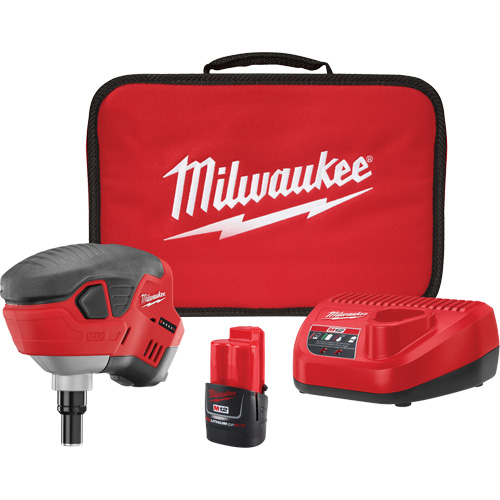 M12 Cordless Palm Nailer Kit, 12 V, Lithium-Ion Sécurité Médic