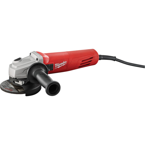 Small Angle Grinder with Slide Lock-On Switch, 4-1/2", 120 V, 11 A, 11000 RPM Sécurité Médic
