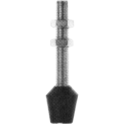 Replacement Spindles & Accessories - Flat-Tip Bonded Neoprene Caps Sécurité Médic
