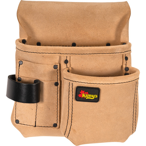 Demi-Tablier De Menuisier, Porte-outil multiple, Cuir, 4 Poches Sécurité Médic