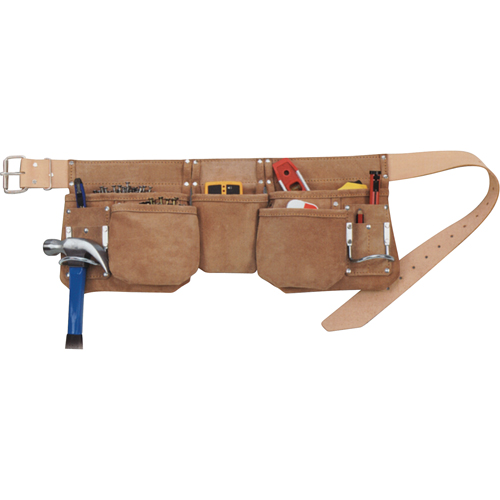 Journeyman Carpenter Aprons, Leather, Tan Sécurité Médic