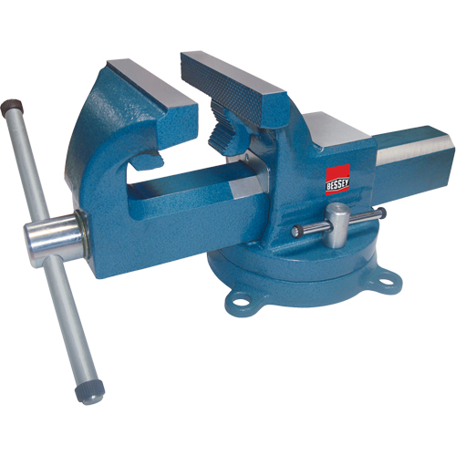 &eacute;taux industriels robustes pour &eacute;tabli, Largeur des m&acirc;choires 4", Profondeur de la gorge 2-3/8" Sécurité Médic