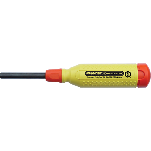 PL Robertson&reg; 15-in-1 Multi-Bit Driver, Plastic Handle Sécurité Médic