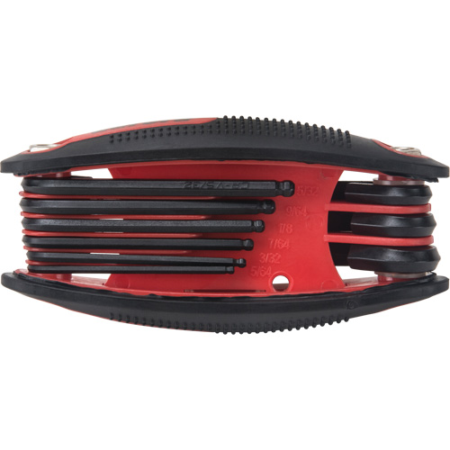 Ball End Fold-Up Hex Key Set, 9 Pcs., Imperial Sécurité Médic