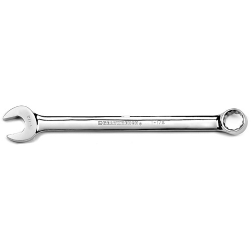 12-Point Long Pattern Combination Wrench, 12 Point, 1-1/2", Chrome/Polished Finish Sécurité Médic