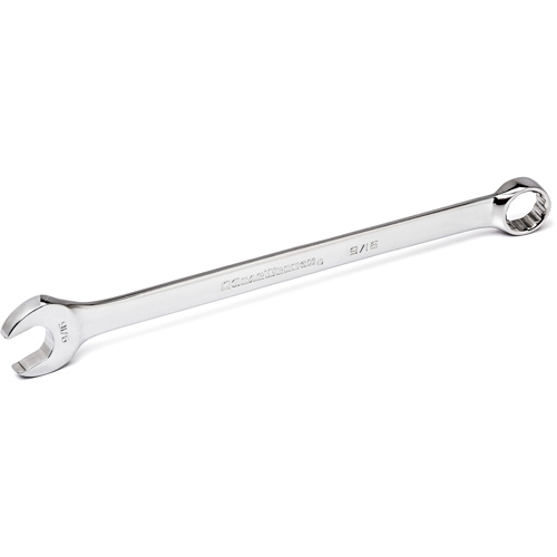 12-Point Long Pattern Combination Wrench, 12 Point, 1-1/2", Chrome/Polished Finish Sécurité Médic