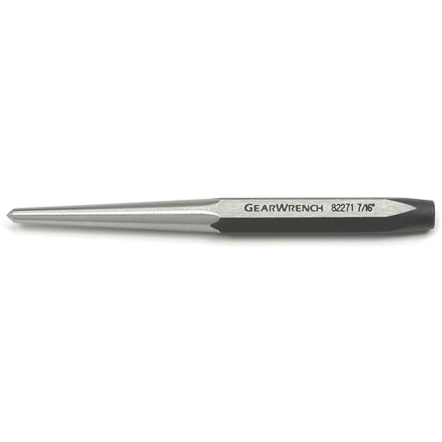 Centre Punch, 1/4" Dia., 7/16" Stock Size, 5-1/2" L Sécurité Médic