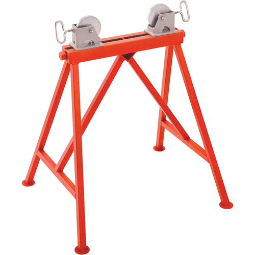 Adjustable Stand with Steel Roller #AR99, 36" Max. Pipe Capacity, 2500 lbs. Max. Weight Capacity Sécurité Médic