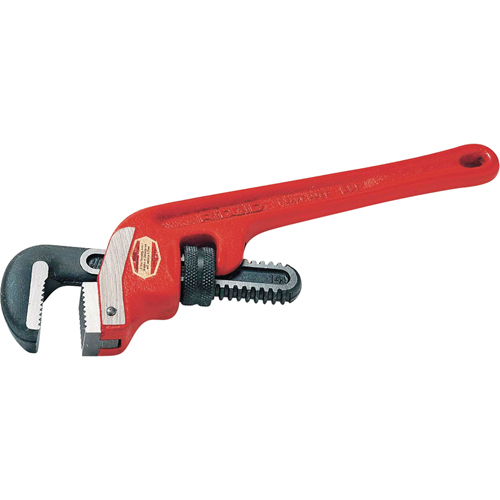 End Pipe Wrench No.E-6, 3/4" Jaw Capacity, 6" Long, Powder Coated Finish Sécurité Médic