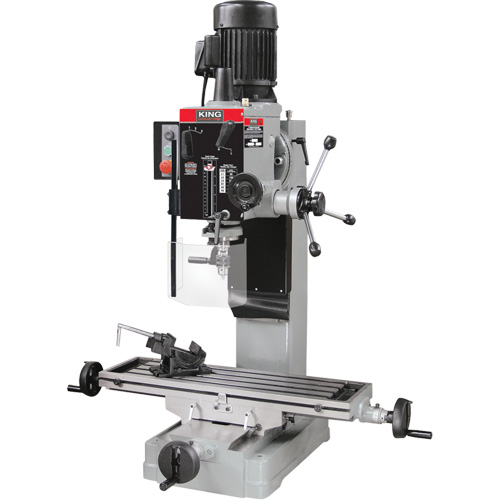 Gearhead Drilling Machine, 6 Speeds, 1-1/4" Drilling Capacity Sécurité Médic