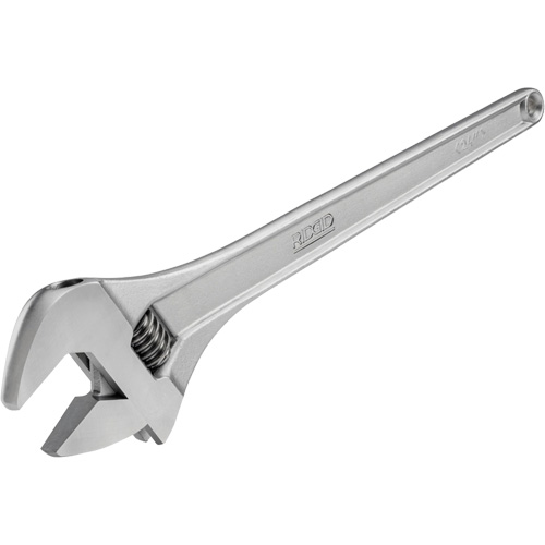 Cl&eacute; ajustable, 6" lo, la max. 3/4", Chrome Sécurité Médic
