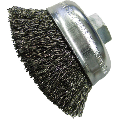 Brosses-boisseau &agrave; fils cr&ecirc;p&eacute;s 5" Sécurité Médic