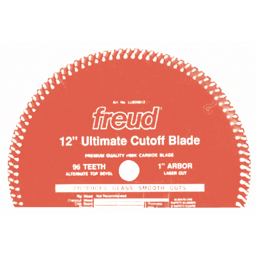 Lames de scie industrielle TCS - finition et coupe en travers, 8", 64 dents, Pour Bois Sécurité Médic