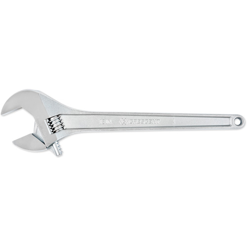 Adjustable Tapered Handle Wrench - Carded, 18" L, 2-1/16"/53 mm Max Width, Chrome/Polished Sécurité Médic